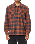 The Katin Mens Shiloh Flannel Shirt in Brick