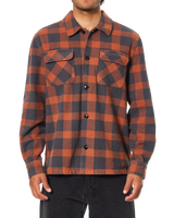 The Katin Mens Shiloh Flannel Shirt in Brick