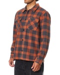 The Katin Mens Shiloh Flannel Shirt in Brick