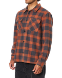 The Katin Mens Shiloh Flannel Shirt in Brick