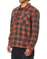 The Katin Mens Shiloh Flannel Shirt in Brick