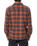 The Katin Mens Shiloh Flannel Shirt in Brick