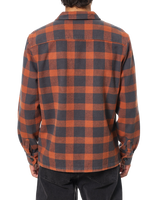 The Katin Mens Shiloh Flannel Shirt in Brick
