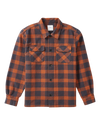 The Katin Mens Shiloh Flannel Shirt in Brick