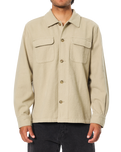The Katin Mens Shiloh Flannel Shirt in Vintage Khaki