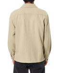 The Katin Mens Shiloh Flannel Shirt in Vintage Khaki