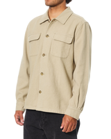 The Katin Mens Shiloh Flannel Shirt in Vintage Khaki