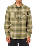 The Katin Mens Sierra Flannel Shirt in Moss