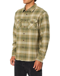 The Katin Mens Sierra Flannel Shirt in Moss