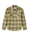 The Katin Mens Sierra Flannel Shirt in Moss