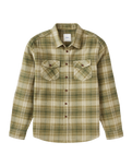 The Katin Mens Sierra Flannel Shirt in Moss