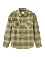 The Katin Mens Sierra Flannel Shirt in Moss