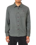The Katin Mens Twiller Flannel Shirt in Trooper