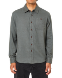 The Katin Mens Twiller Flannel Shirt in Trooper