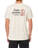 The Katin Mens Claw T-Shirt in Vintage White