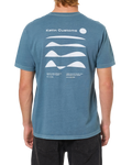 The Katin Mens Frequency T-Shirt in Aviator Blue