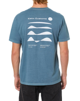 The Katin Mens Frequency T-Shirt in Aviator Blue