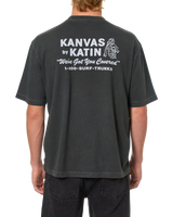 The Katin Mens Hotline T-Shirt in Black Wash