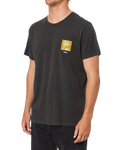 The Katin Mens Realm T-Shirt in Black Wash