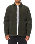 The Katin Mens Harold Corduroy Jacket in Lead