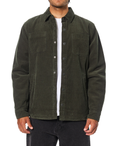 The Katin Mens Harold Corduroy Jacket in Lead