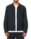 The Katin Mens Petrol Jacket in Black