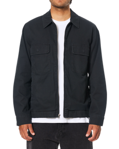 The Katin Mens Petrol Jacket in Black