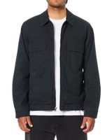 The Katin Mens Petrol Jacket in Black