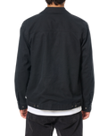 The Katin Mens Petrol Jacket in Black