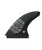 The Futures Fins Alpha Vector 3/2 Large Fins in Carbon & Silver