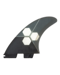 The FCS II Al Merrick Large PC Tri Fins in Grey