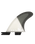 The FCS II Al Merrick Large PC Tri Fins in Grey