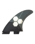 The FCS II Al Merrick Medium PC Tri Fins in Grey