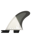 The FCS II Al Merrick Medium PC Tri Fins in Grey