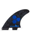 FCS II Al Merrick PC Medium Tri-Quad Fins in Cobalt