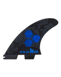 FCS II Al Merrick PC Medium Tri-Quad Fins in Cobalt