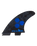 FCS II Al Merrick PC Medium Tri-Quad Fins in Cobalt