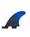 FCS II Al Merrick PC Medium Tri-Quad Fins in Cobalt