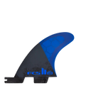 FCS II Al Merrick PC Medium Tri-Quad Fins in Cobalt