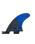FCS II Al Merrick PC Medium Tri-Quad Fins in Cobalt