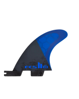 FCS II Al Merrick PC Medium Tri-Quad Fins in Cobalt