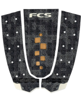 The FCS Barron Deck Grip in Black & Brass