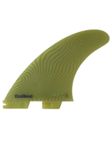 The FCS FCS II Carver Neo Glass Medium Tri Fins in Eucalyptus