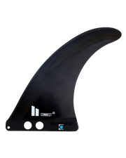 The FCS FCS II Connect GF 8" Longboard Fin in Black