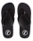 The Foamlife Mens Tarlan Mens Flip Flops in Black