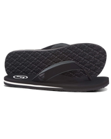 The Foamlife Mens Tarlan Mens Flip Flops in Black