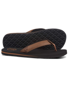 The Foamlife Mens Seales Mens Flip Flops in Black