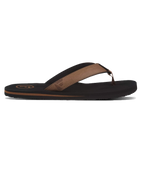 The Foamlife Mens Seales Mens Flip Flops in Black