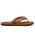 The Foamlife Mens Seales Mens Flip Flops in Tan & Tan