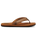 The Foamlife Mens Seales Mens Flip Flops in Tan & Tan